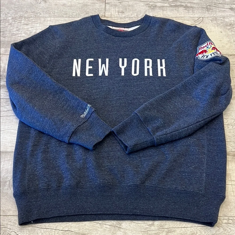 Mitchell & Ness MLS New York Red Bulls Playoff Win‎ Crew Men’s Size 2XL